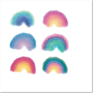 Rainbow Geodes Posters and Art